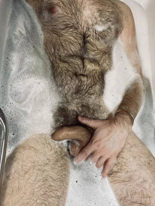 …just an otter in his happy place
