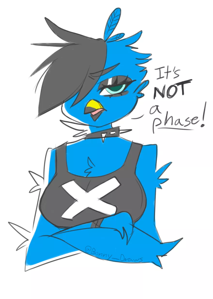 (OC) They made the Twitter bird emo