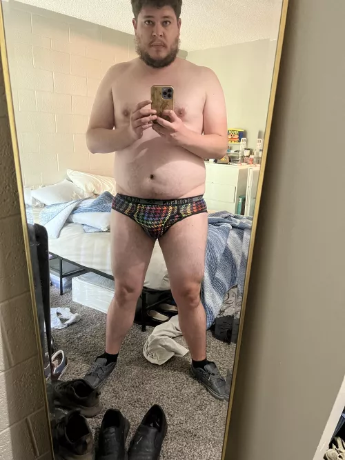 Proudly wearing Bearskn