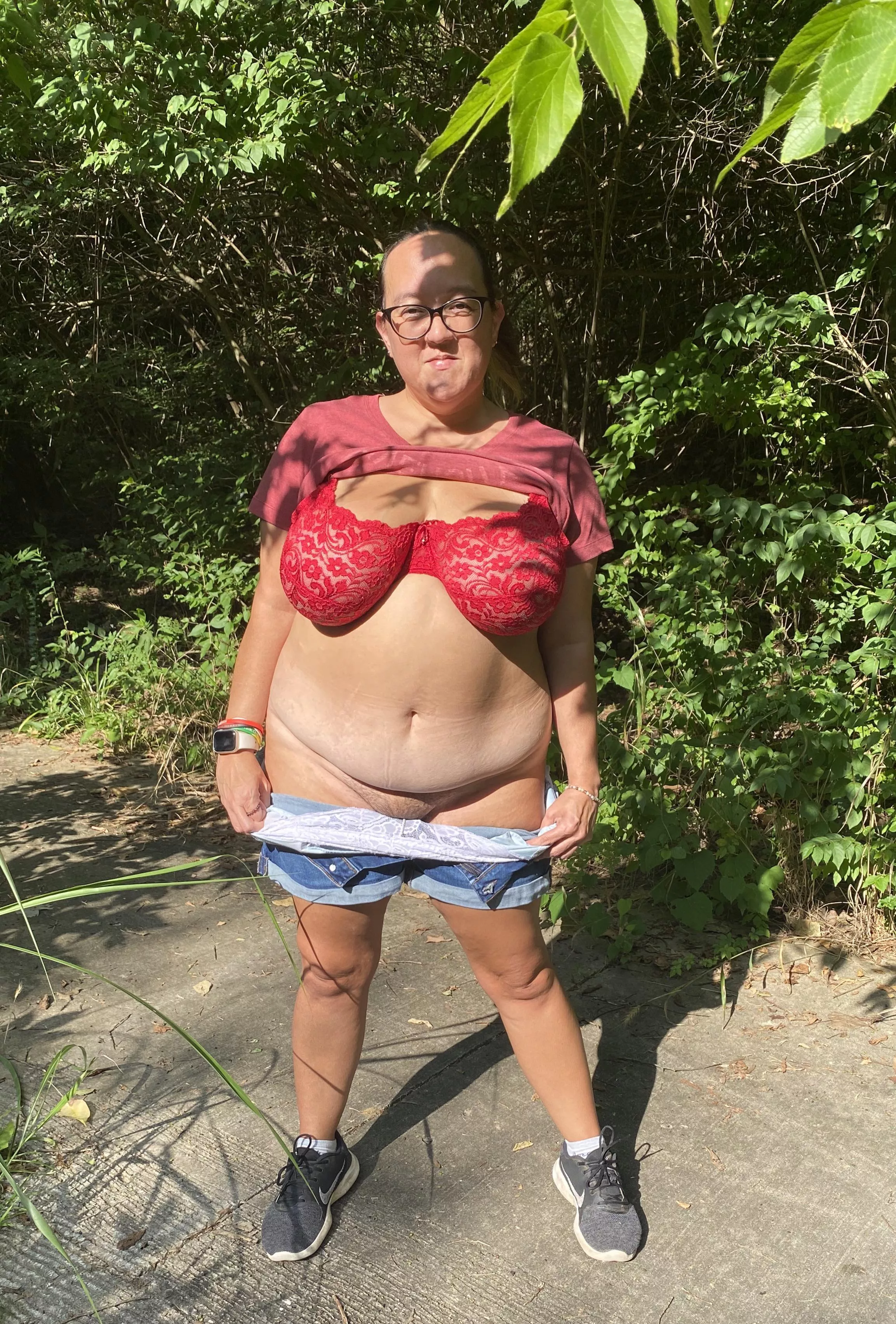 Took a walk and got too hot