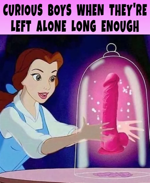 Who’s dildo did you try out first?