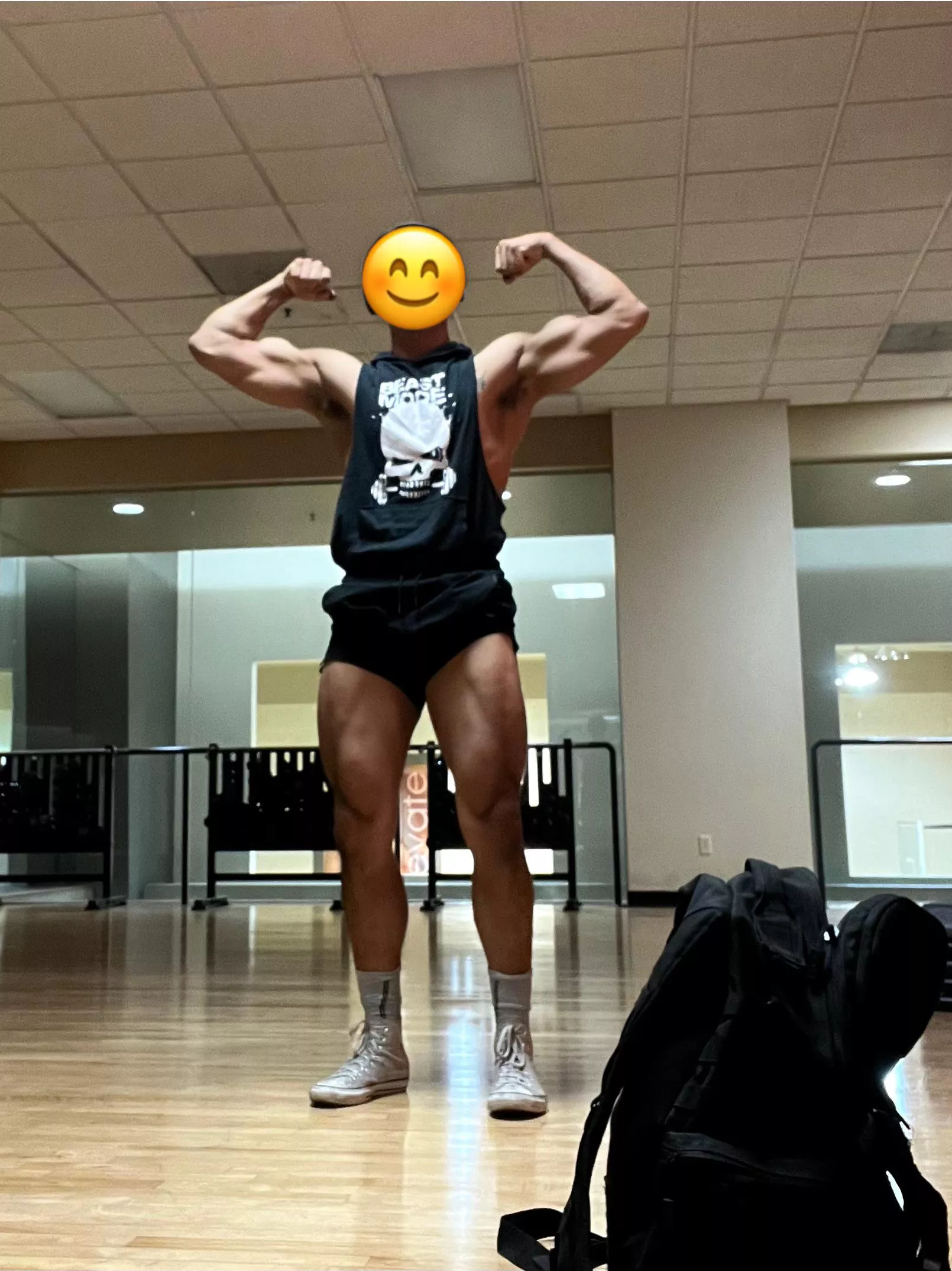 Before my workout began