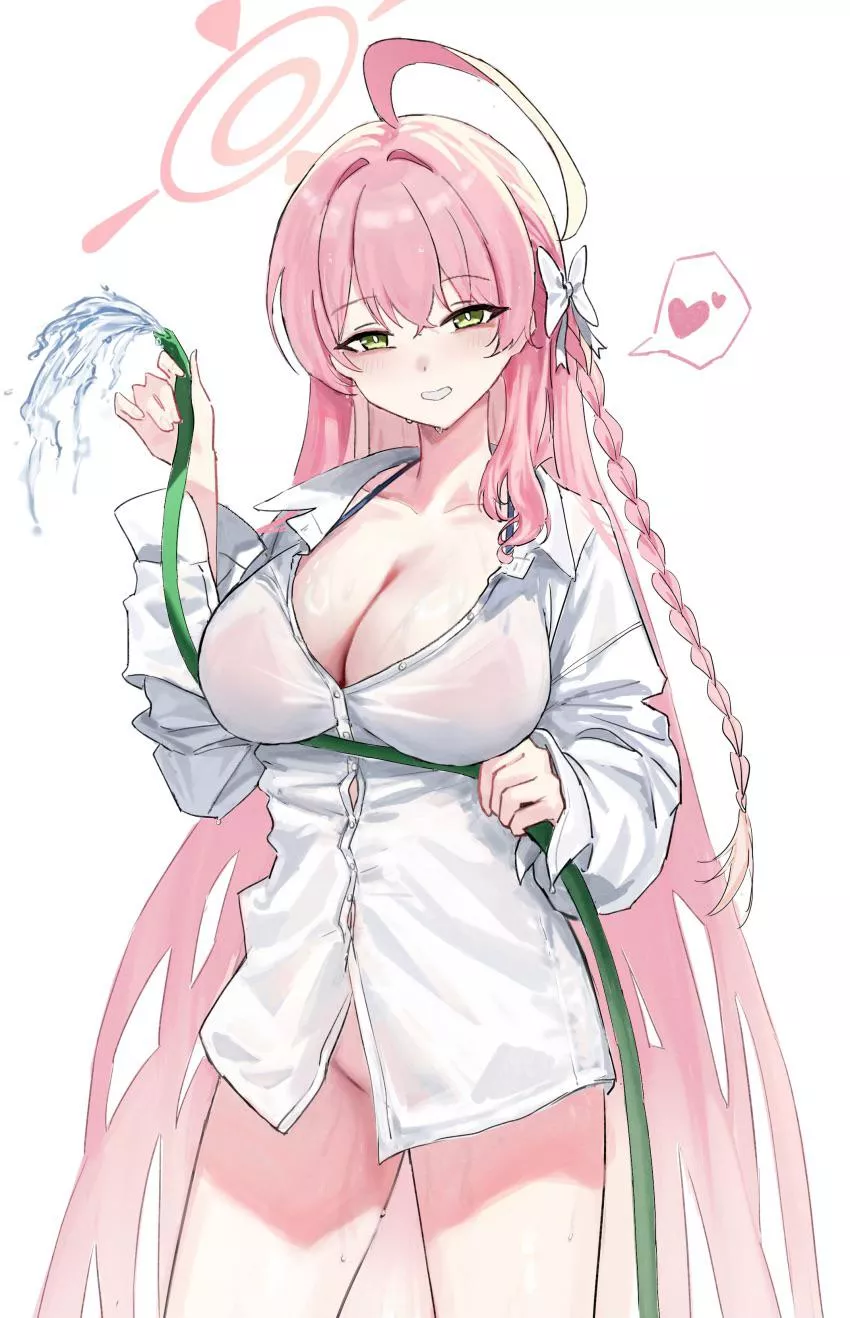 Big boobs angel waifu