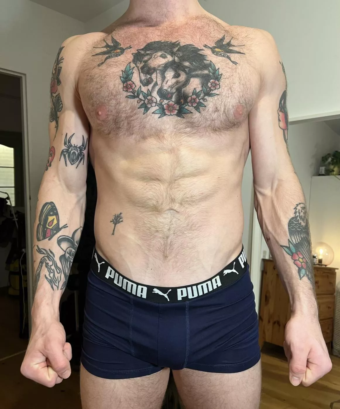 Do u like hairy muscles?