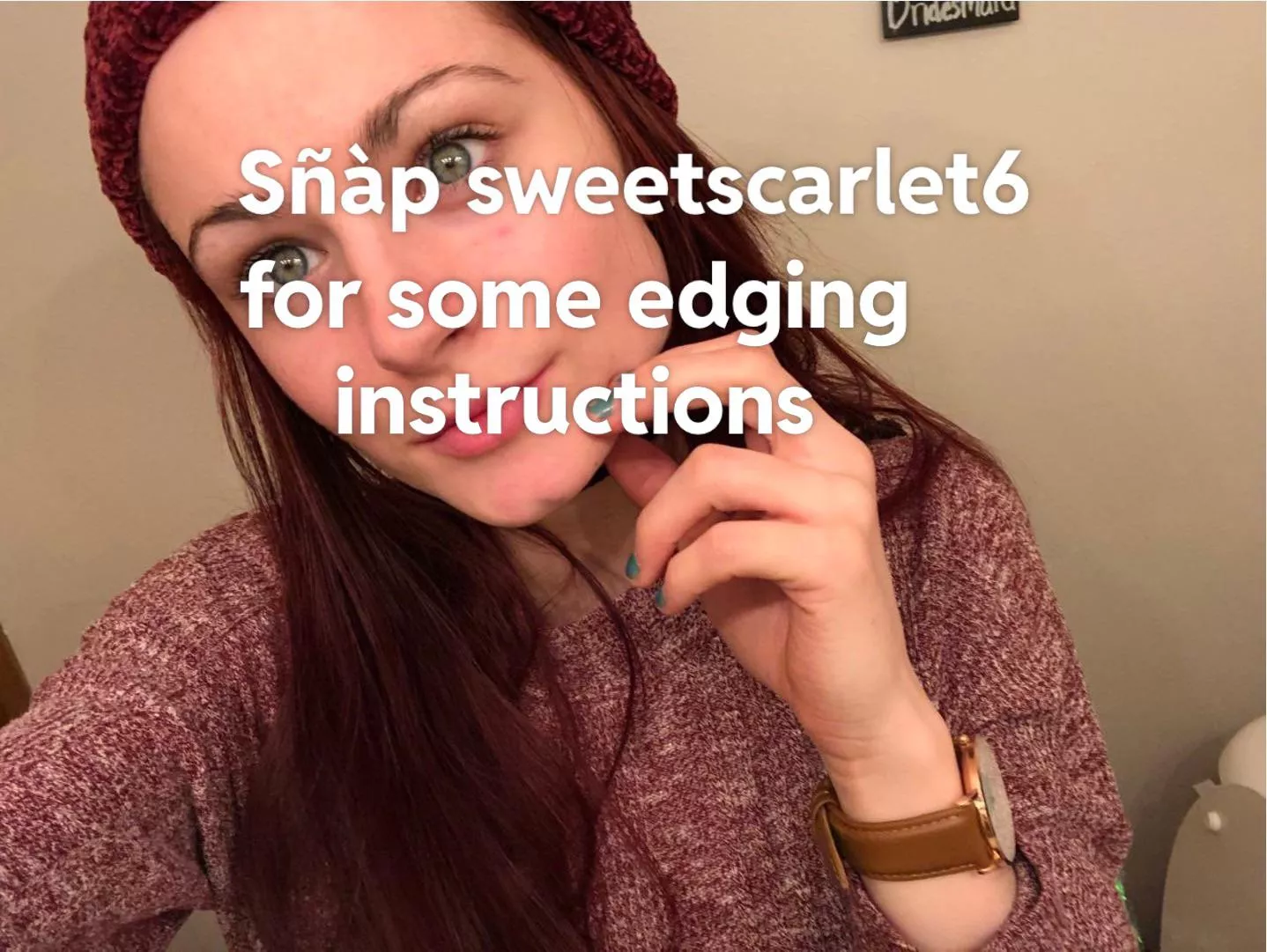 Don’t make me wait