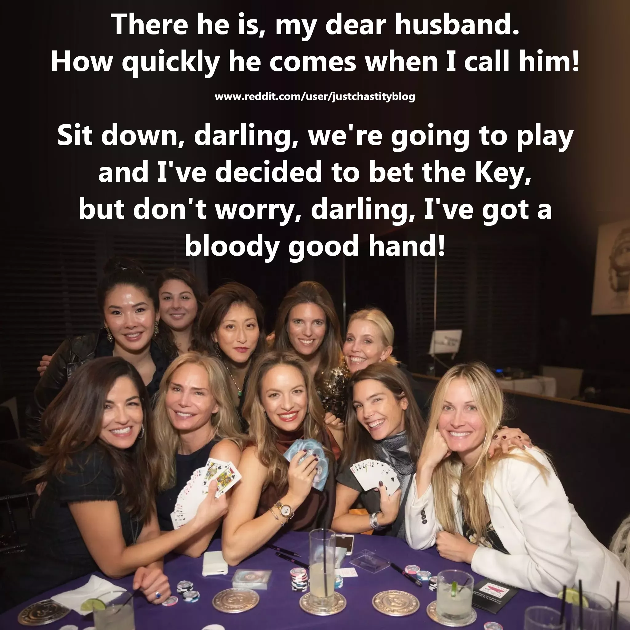 Girls' night out looks like it's going to be a night to remember.