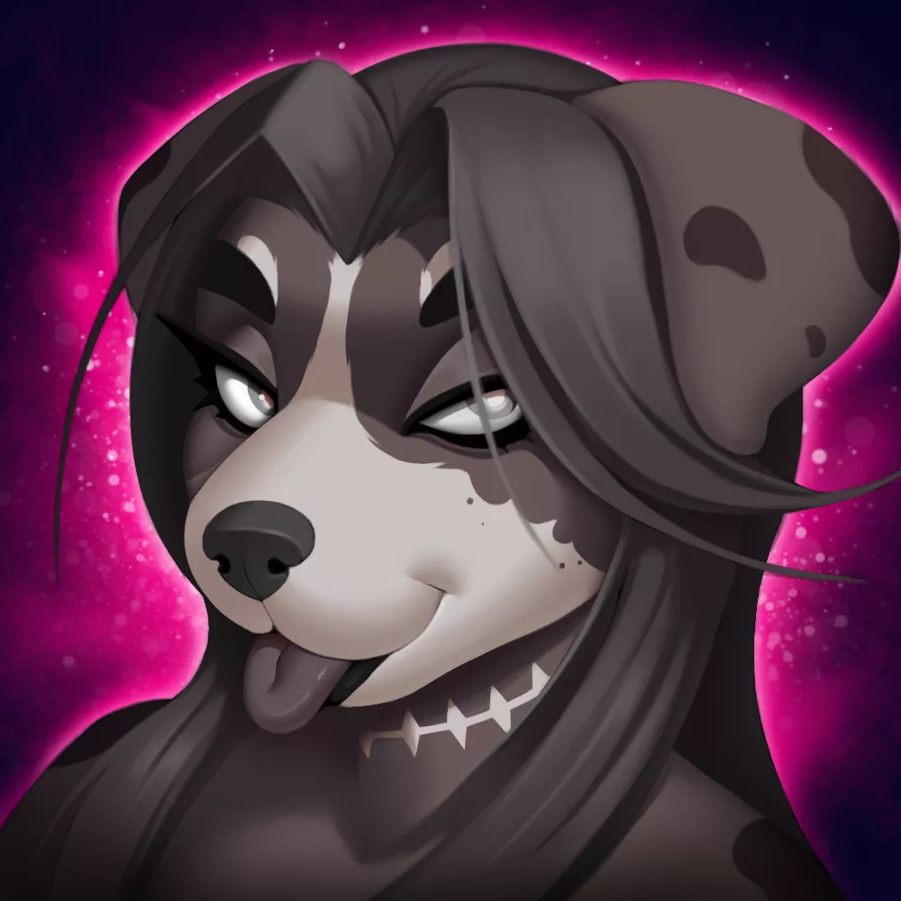 Goth Girl💜 Art by me @_MrYuri_ on twitter | Icon commission open!