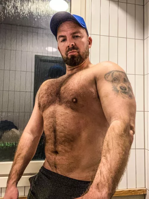Gym. Bear. Daddy. Feel free to jumble