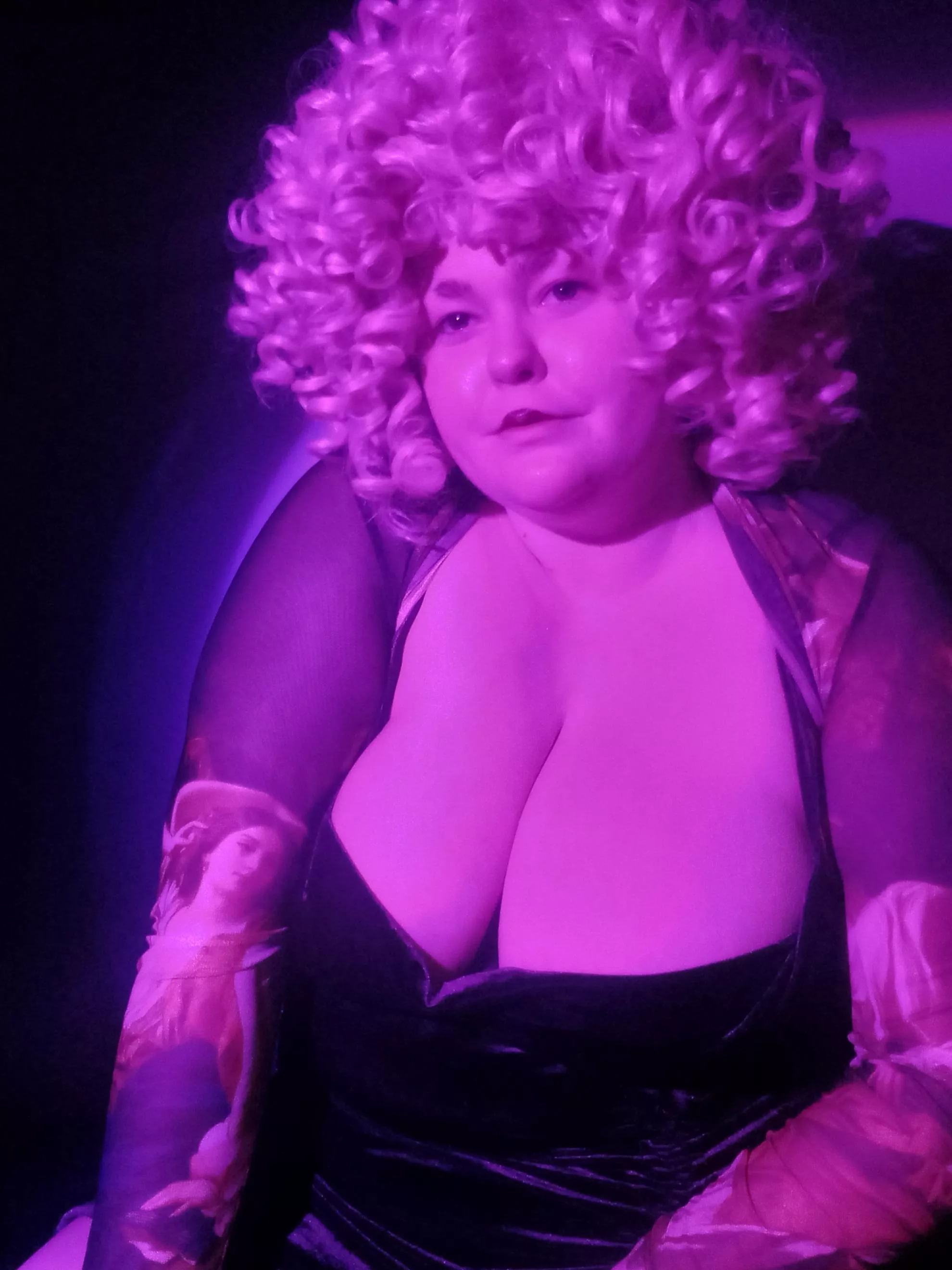 In the process of becoming a bimbo