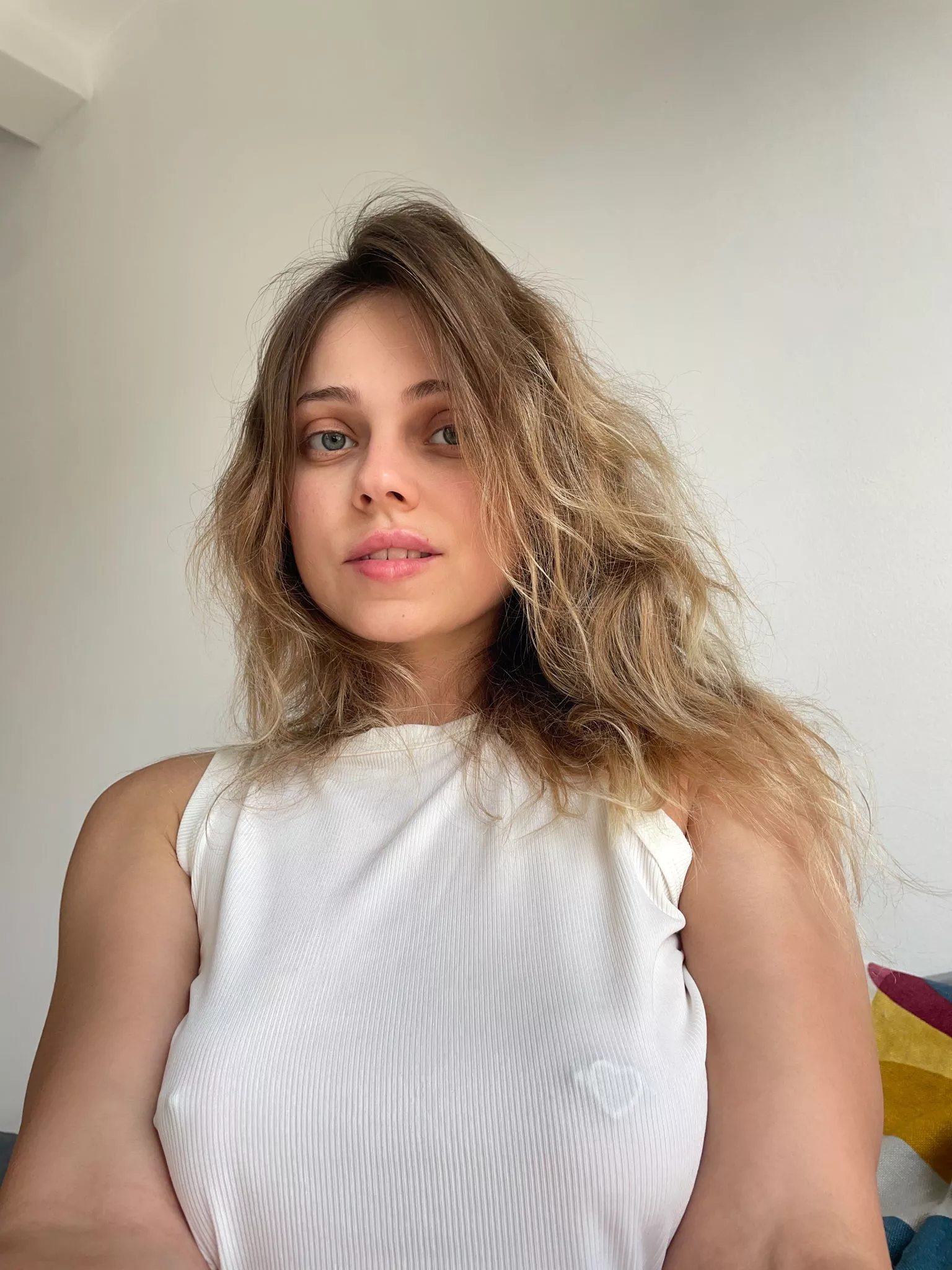 It's too hot to wear a bra