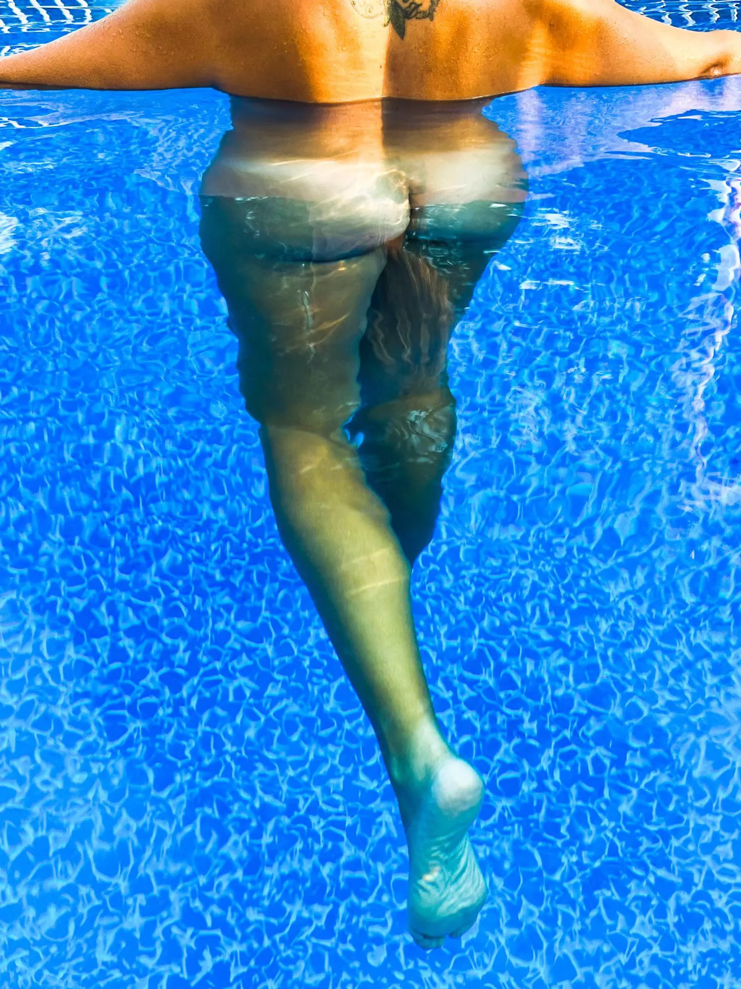 Just a little skinny dipping fun!