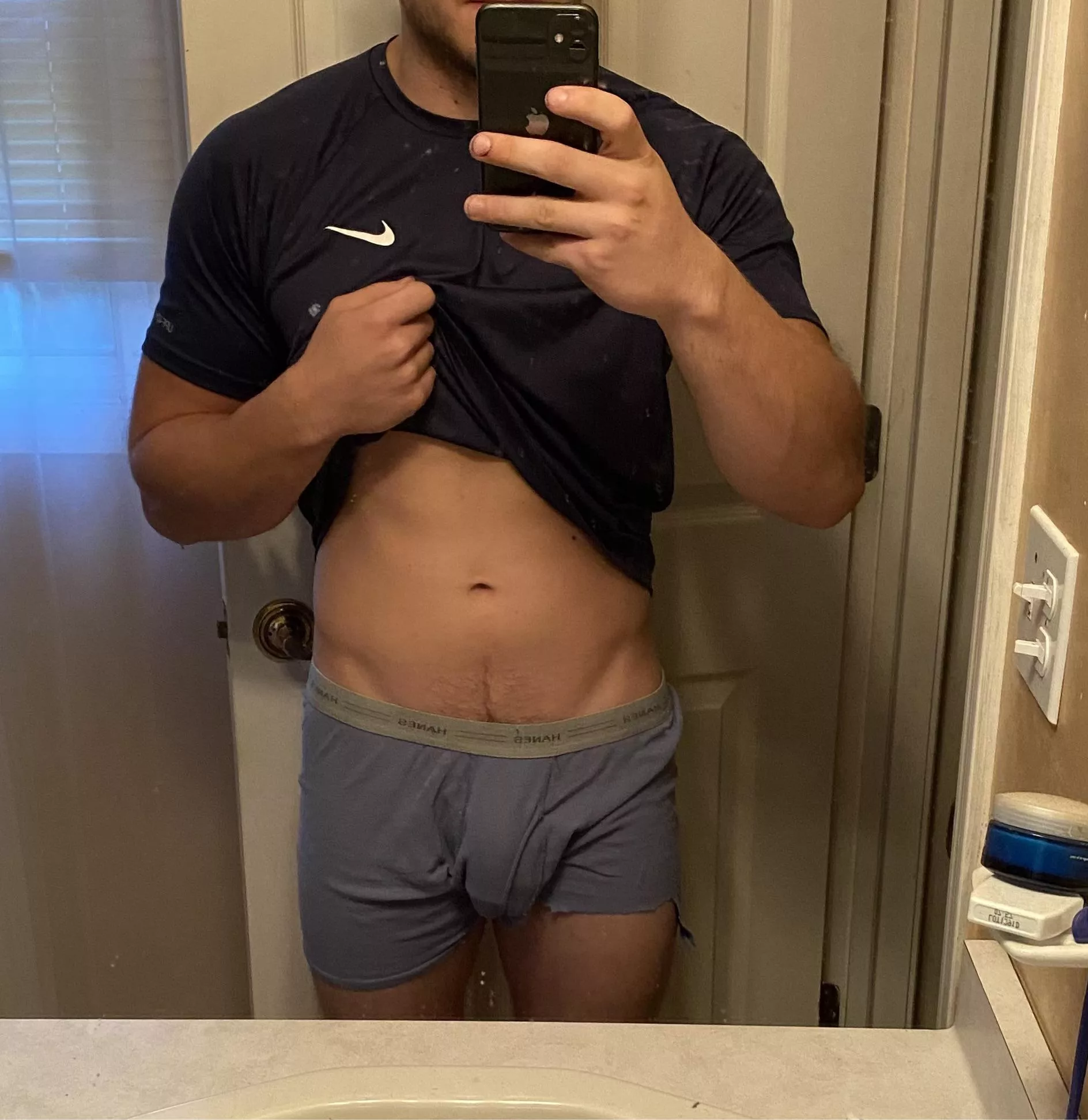 Love my worn out Hanes