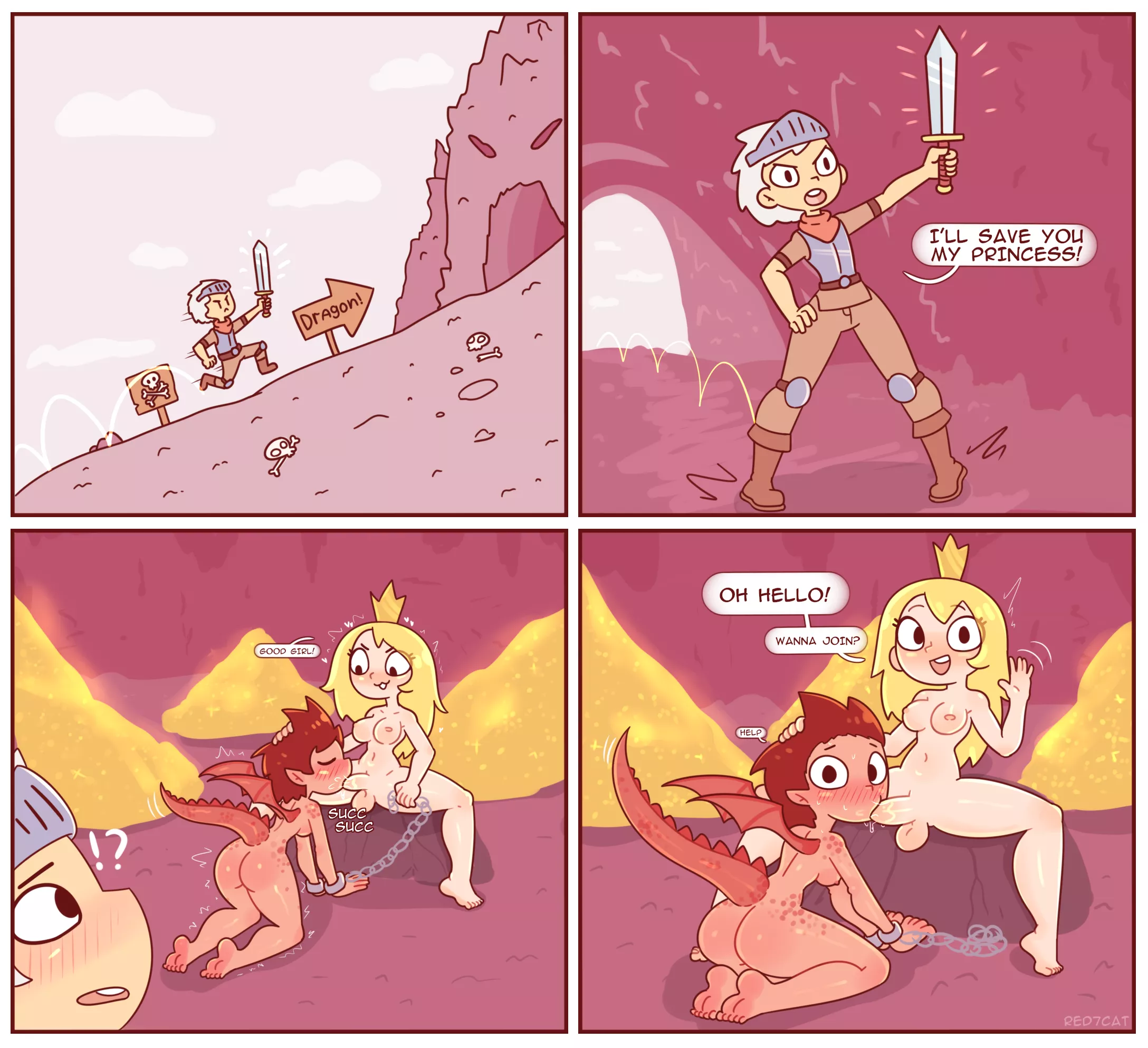 Rescuing the princess went wrong