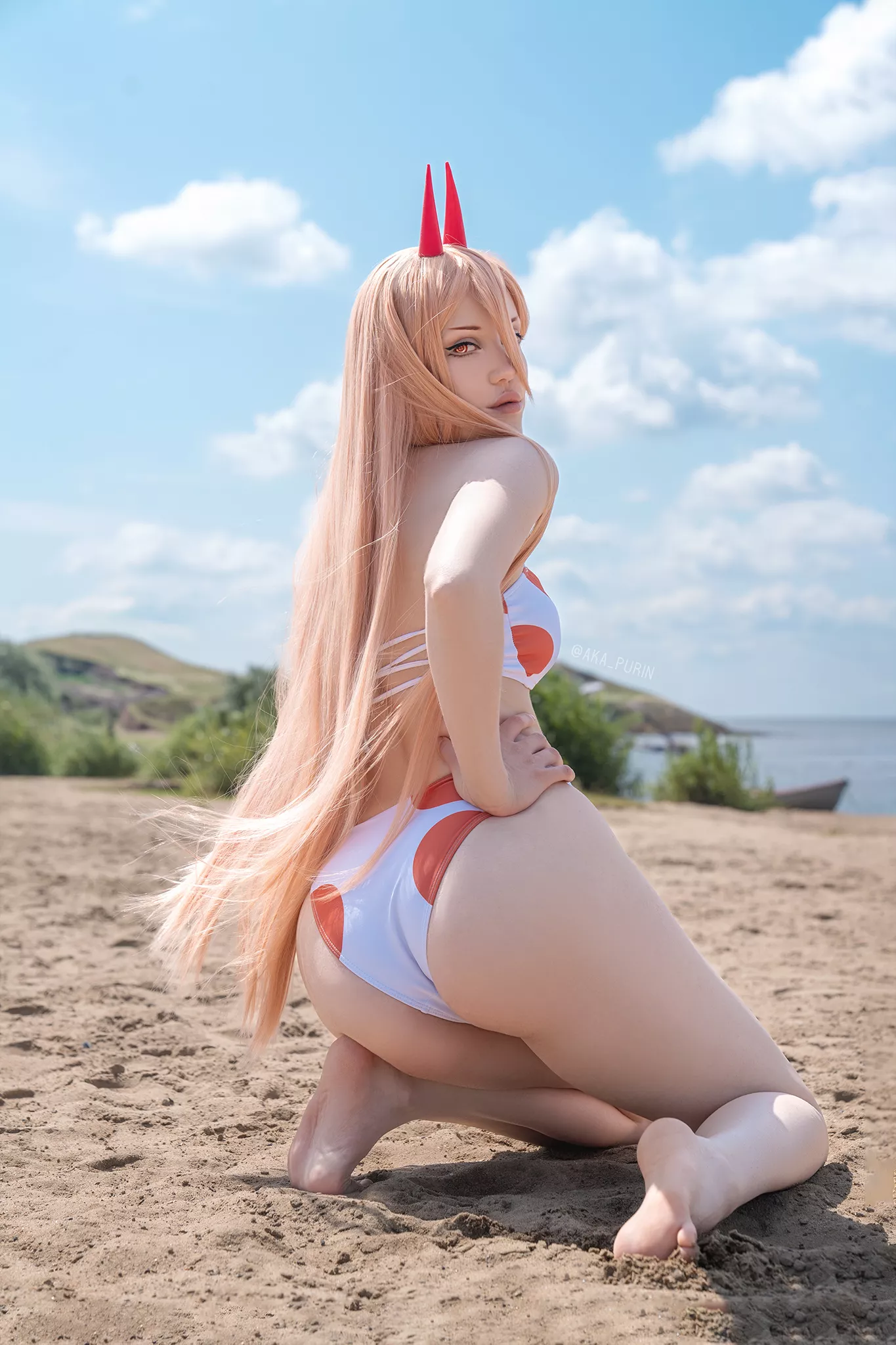 Swimsuit Power (Chainsaw Man) by Purin