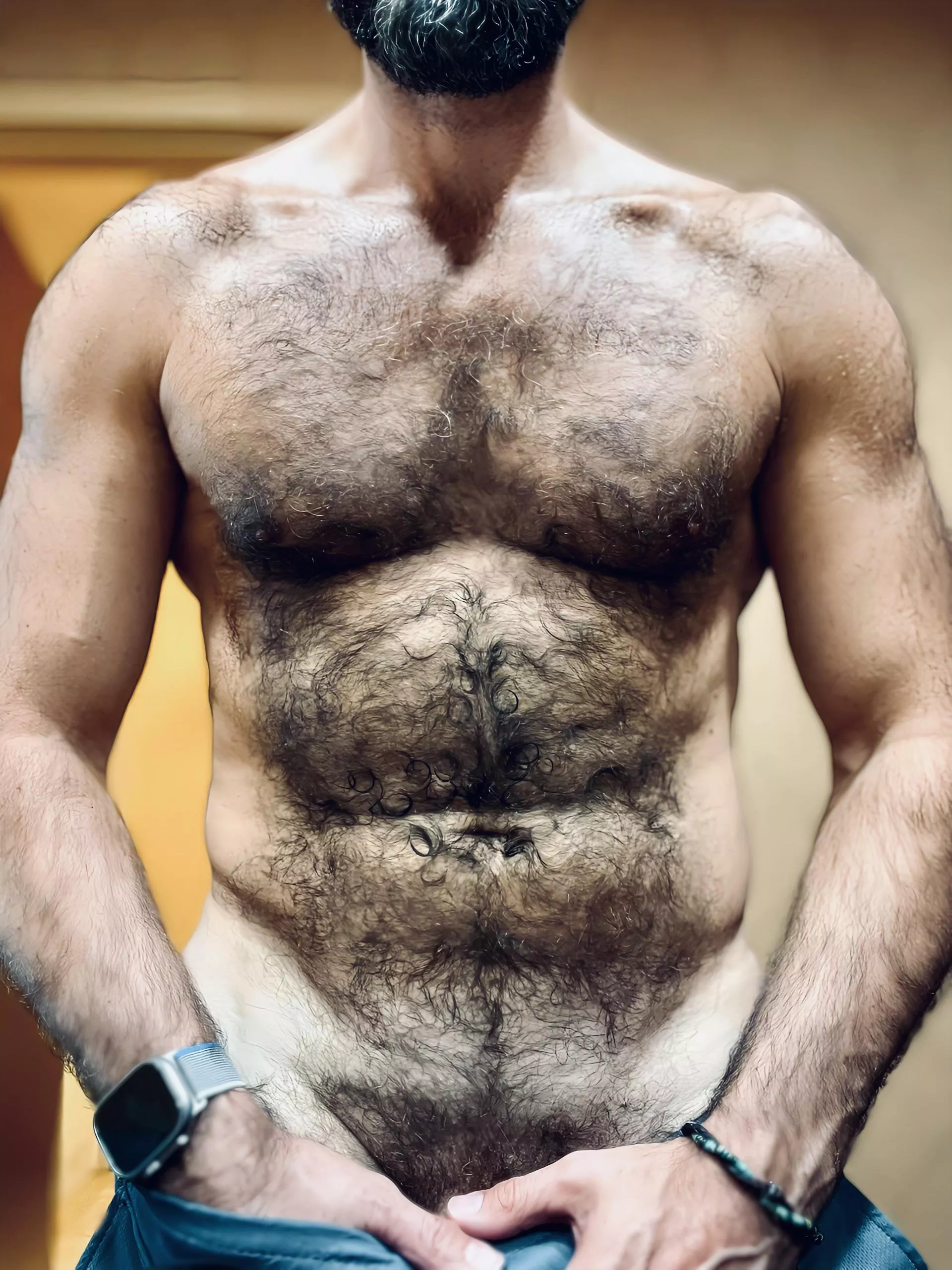 The gym helps with almost all the muscle pumping…. Just the one to go…