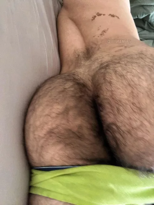 the hairiest ass I’ve ever seen lol