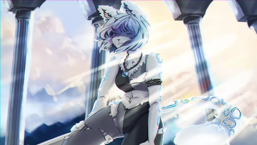 tried to do something with the background (art by me)