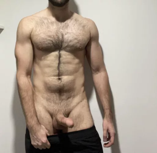 Worked hard at the gym this morning (m)