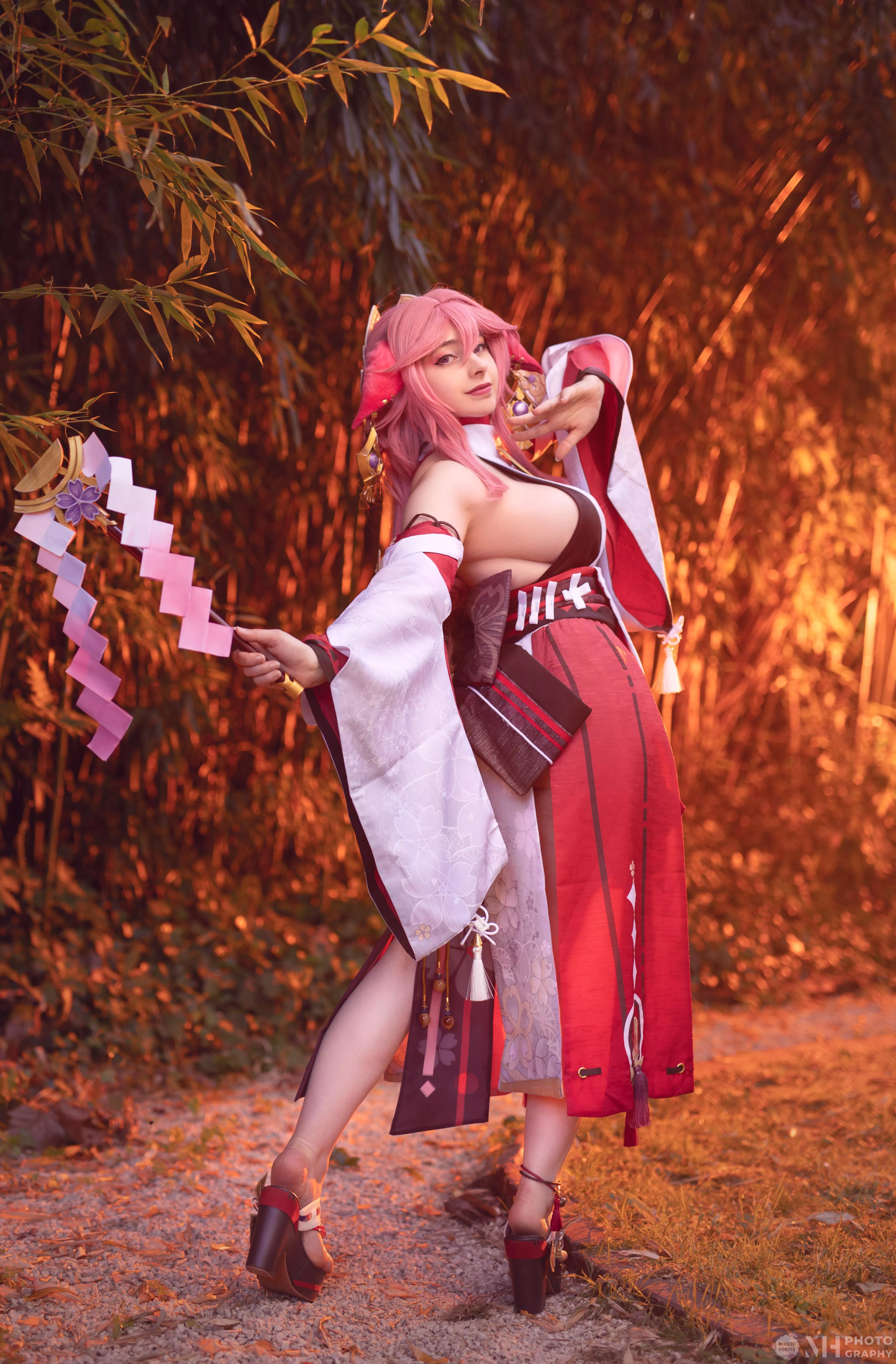 Yae Miko(Genshin Impact ) by Mikomi Hokina