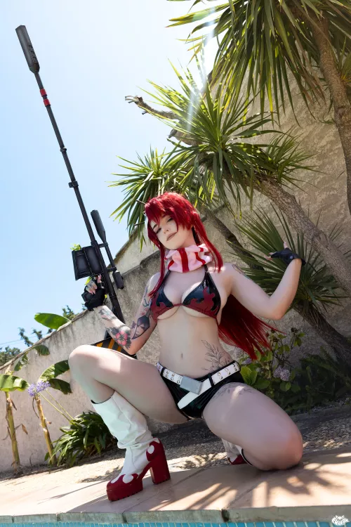 Yoko Littner from Gurren Lagann by - Enafox