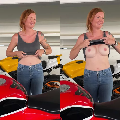 Can you tell the people driving by knew what I was doing?