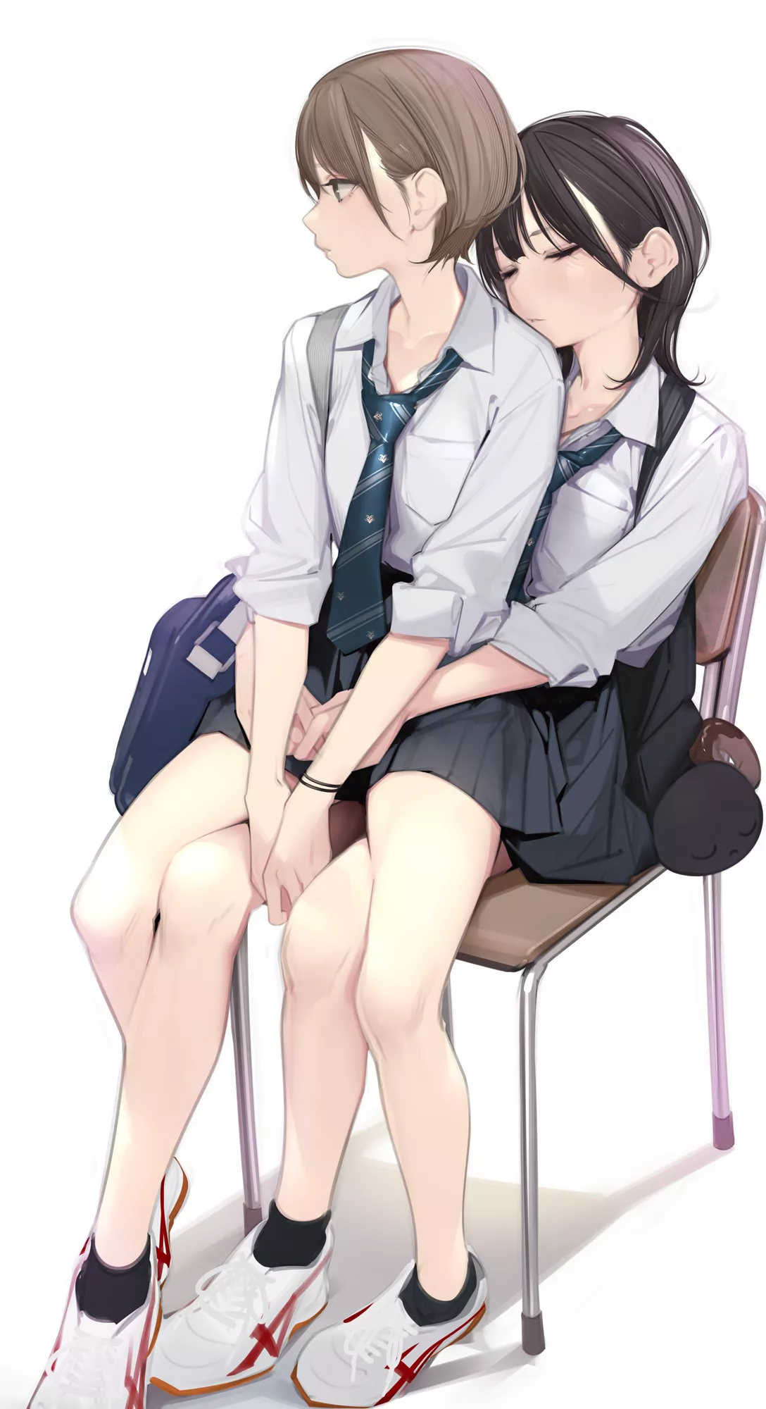 Chair Sharing (Ama Mitsuki) [Original]