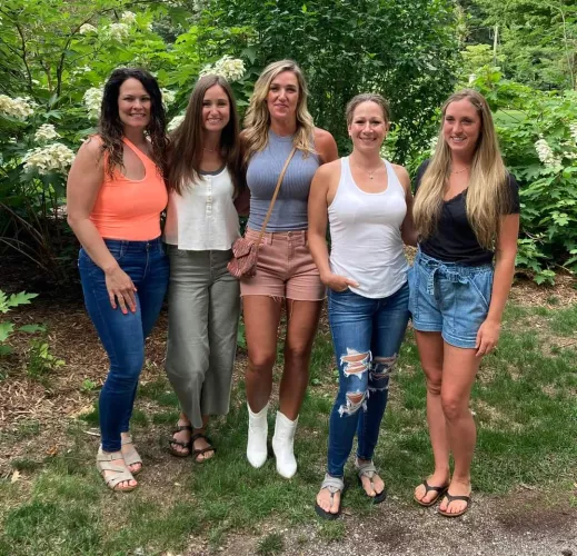 Cougars in the woods