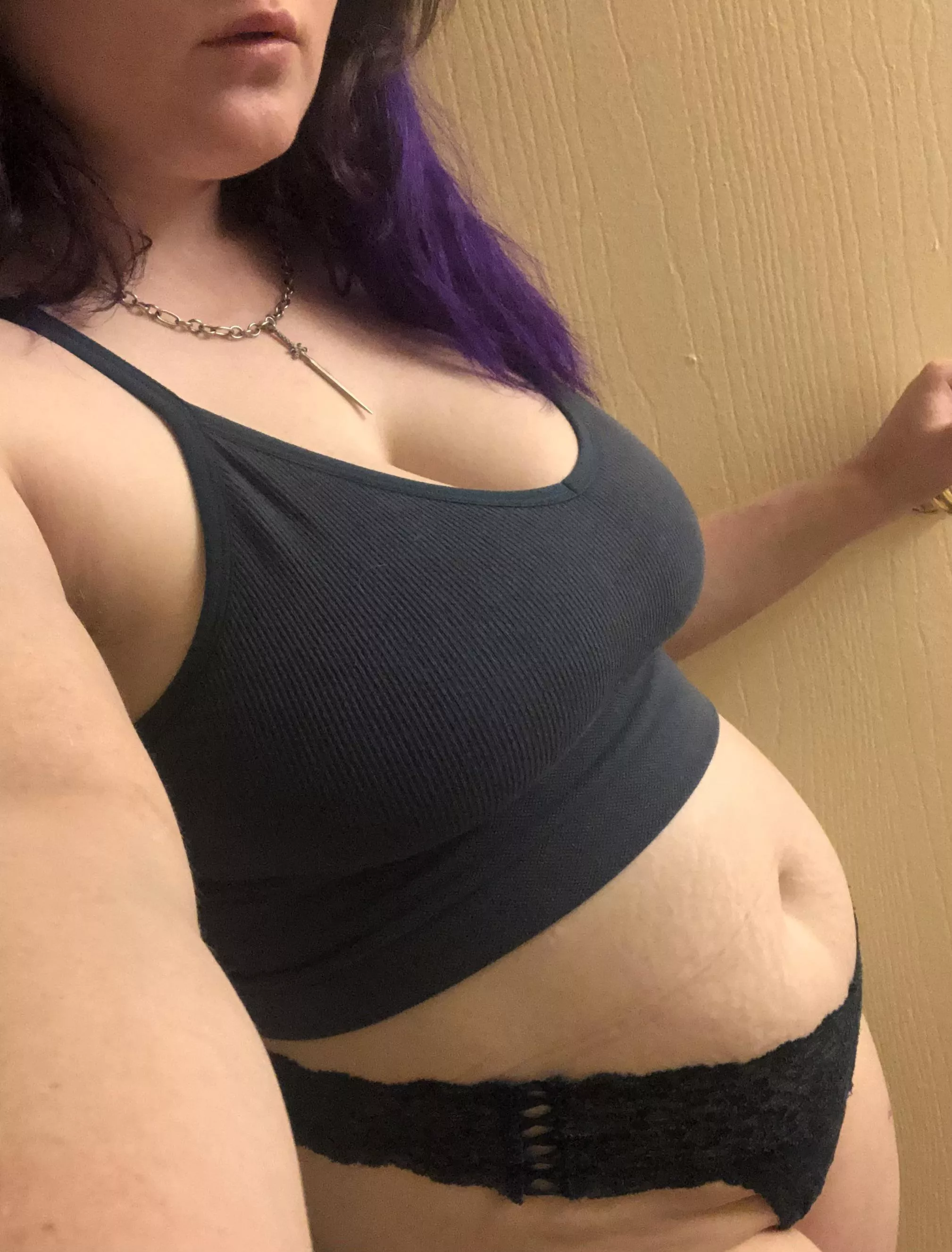 Do you mind my chubby tummy