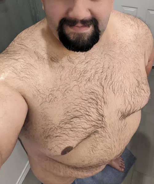 Fresh out the shower and ready for bed...unless you had something else in mind 😀