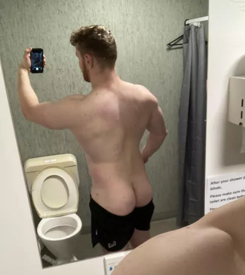 I would shove your head in the bowl and rail you with my big muscles 😈