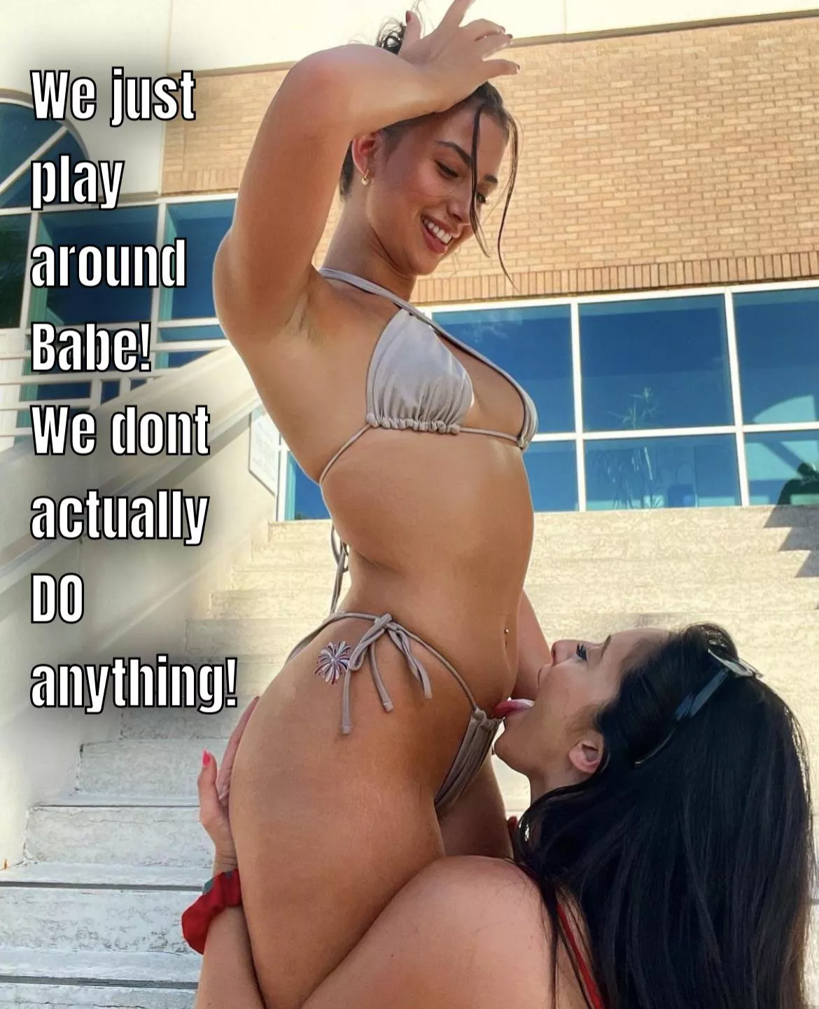 Nothing to worry about with your wife and her friend…