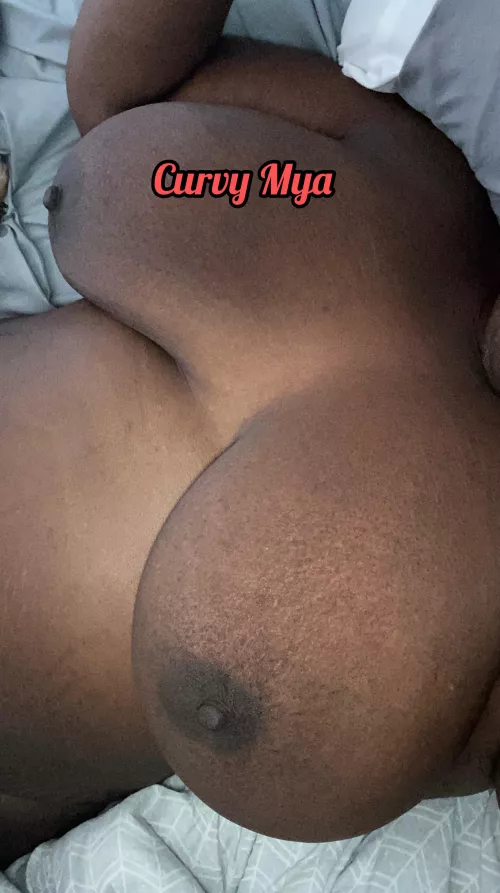 Real tits flop to the side