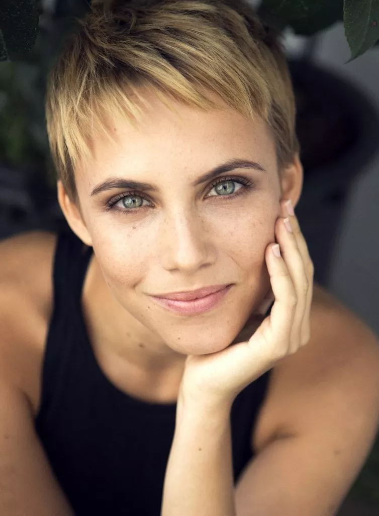 Spanish actress Aura Garrido