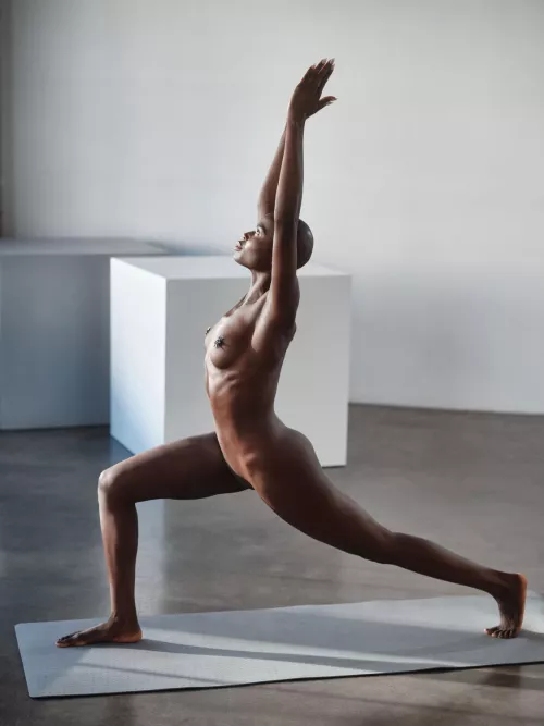 Way too hot to do yoga outside today ☀️