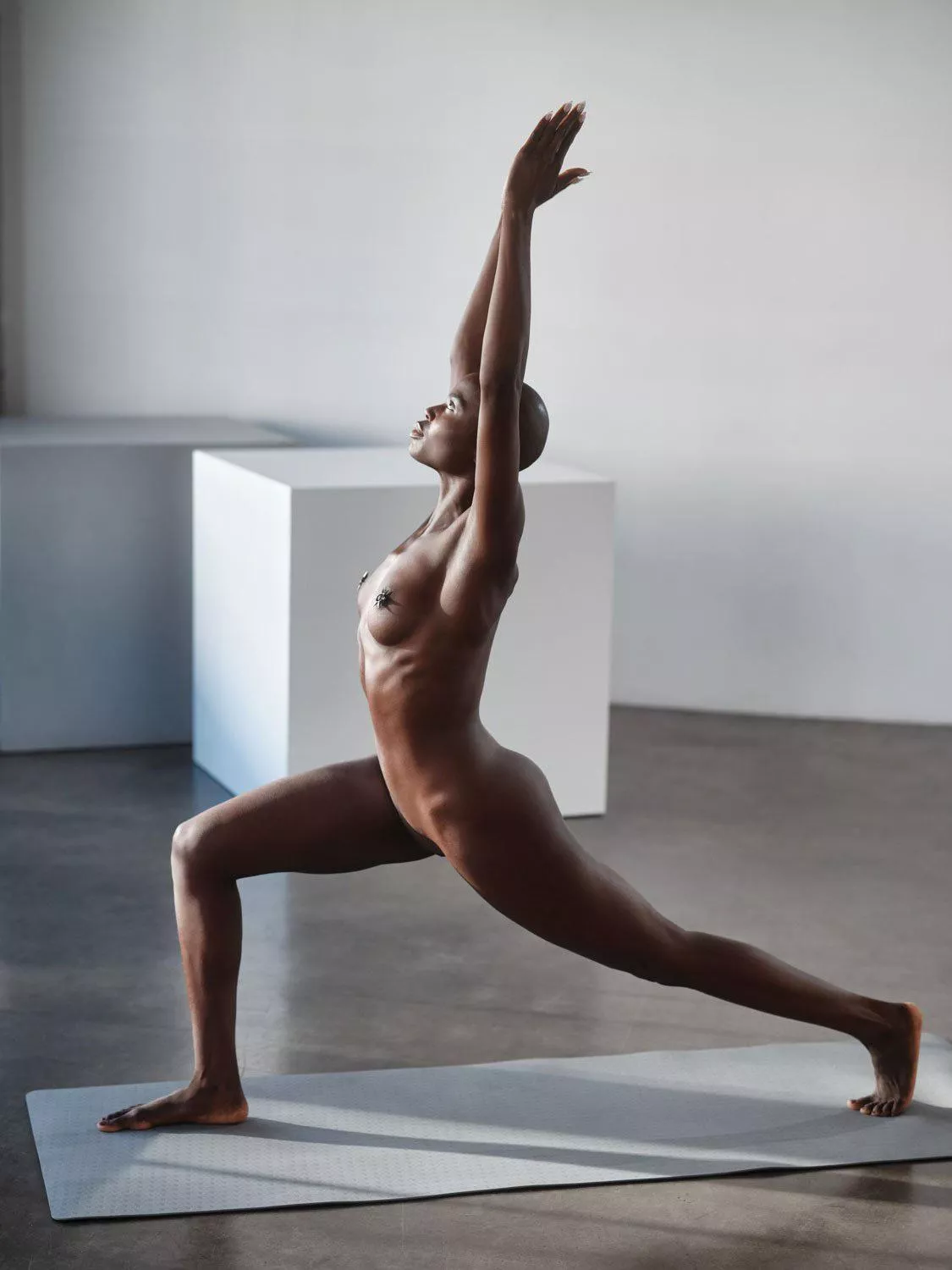 Way too hot to do yoga outside today ☀️