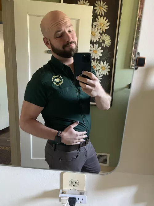 A little pre-practice selfie I took yesterday