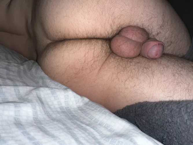Big balls between the legs
