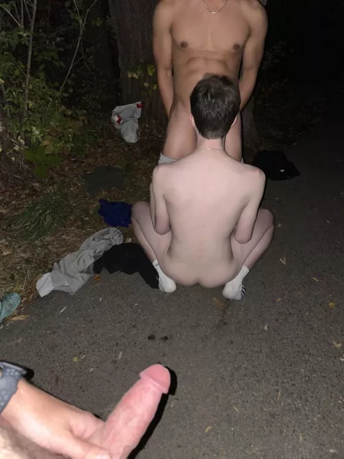 Campus night life is wild 😈