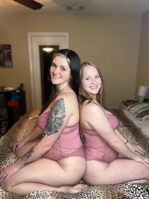 Can two pregnant sluts persuade you to join us?😈