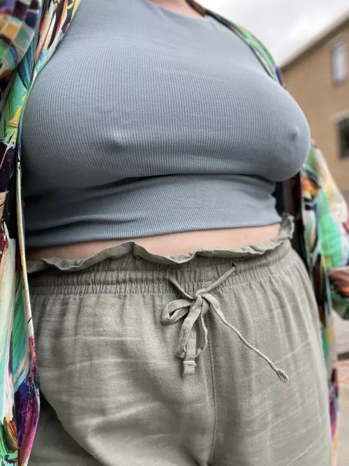 Could I wear a bra, yeah, but where is the fun in that?