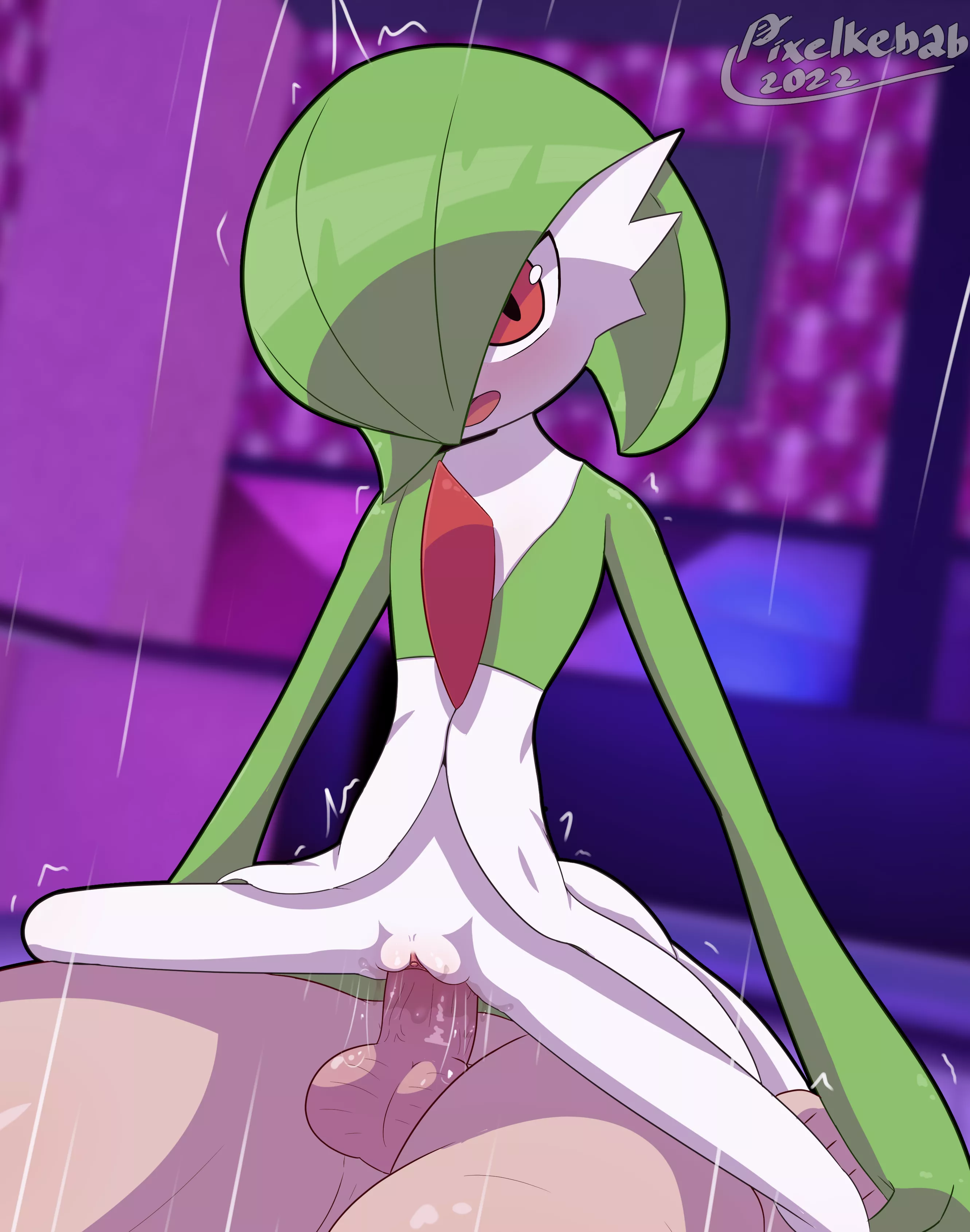 Gardevoir riding