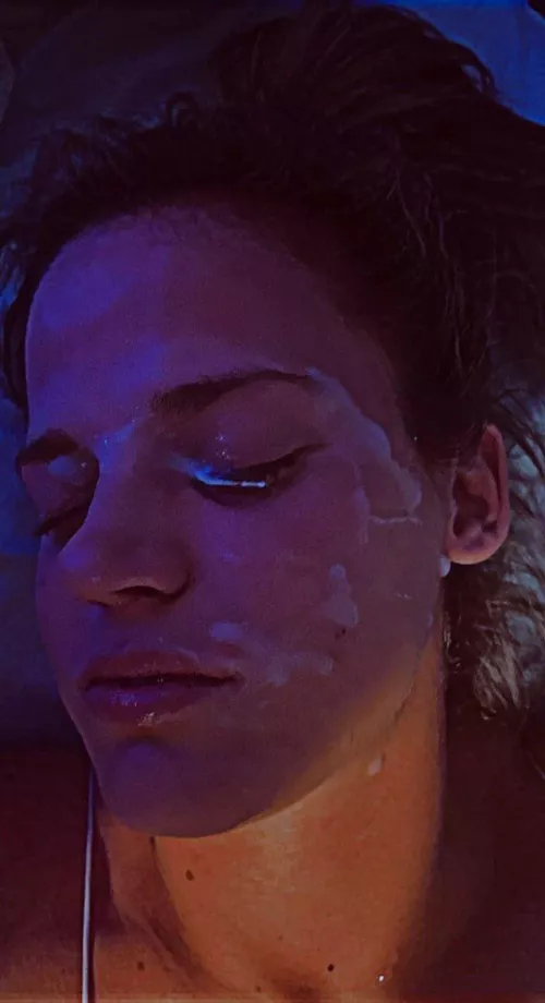 I love being blasted with cum