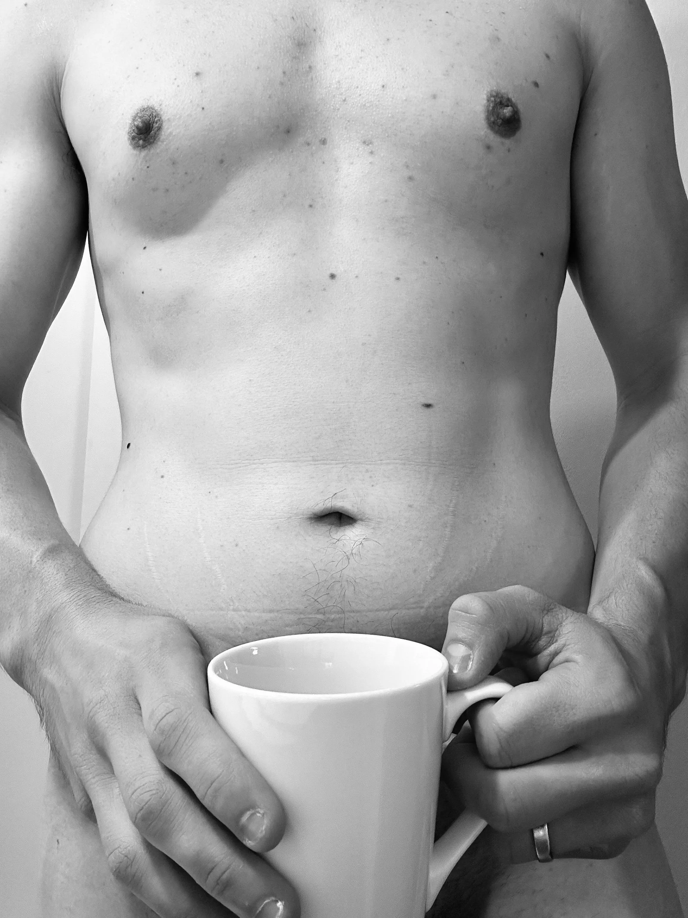 I never know where to put the cup