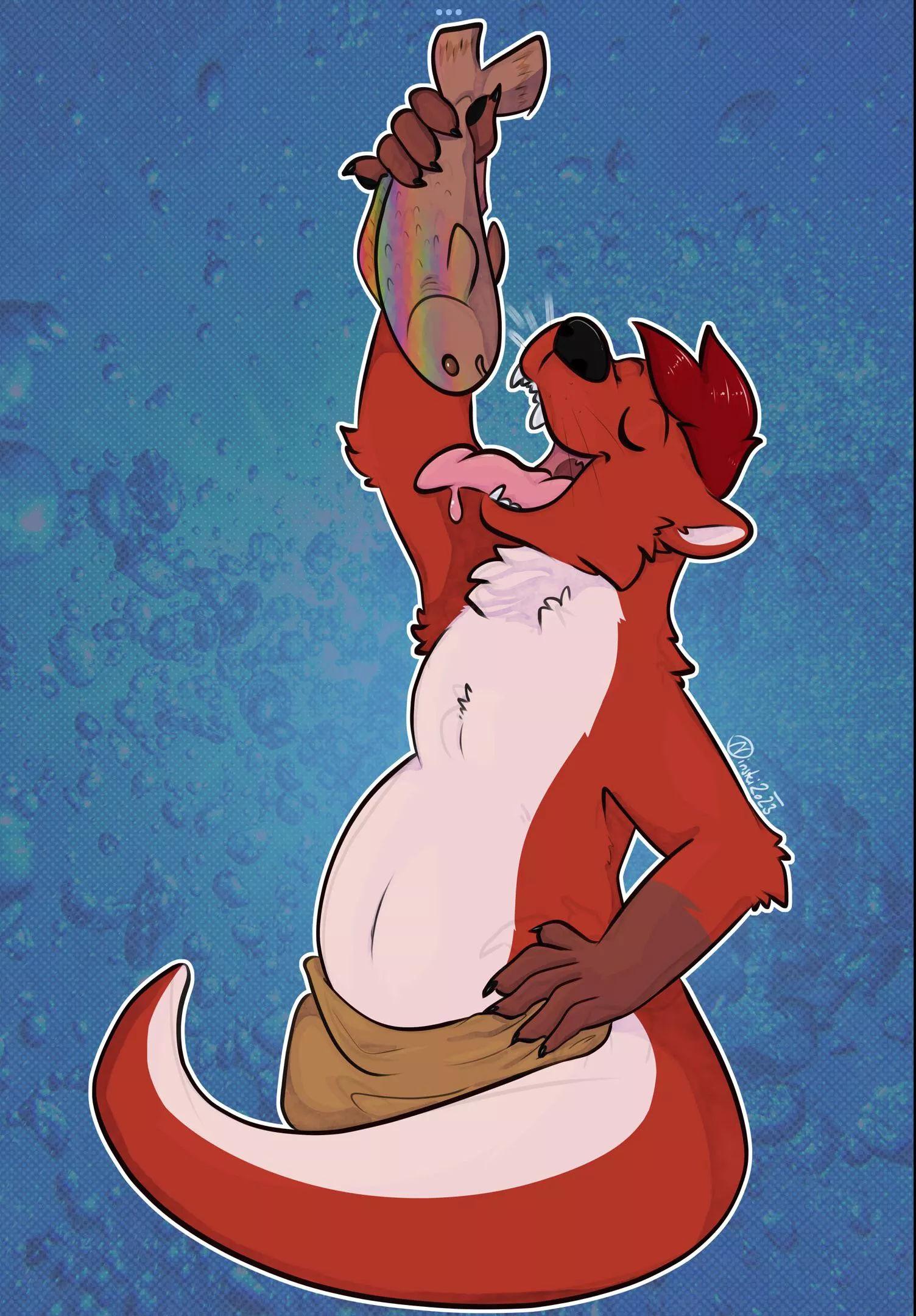 {Image} Otter pred >:33 character belongs to [Quazz01] on FA