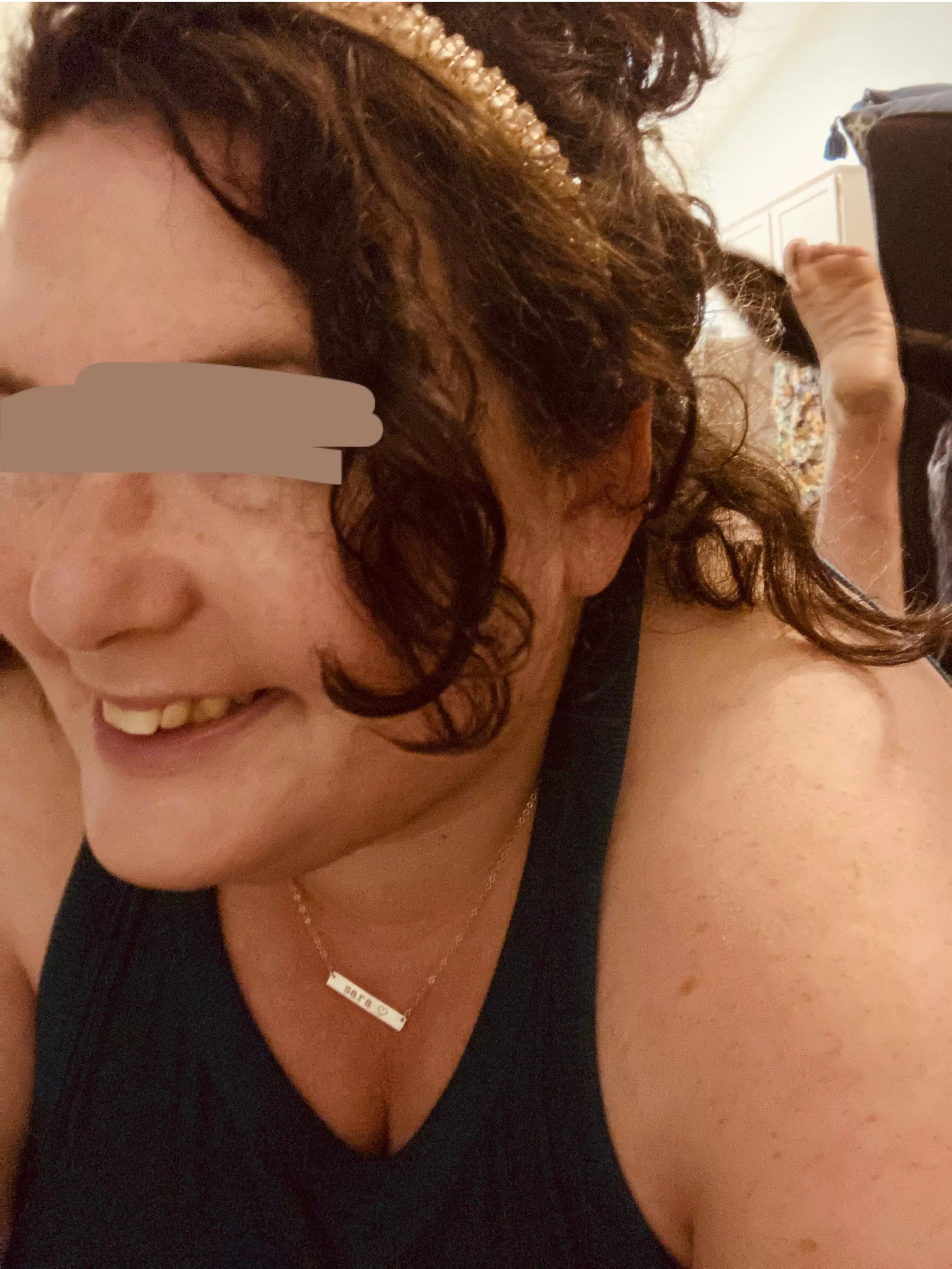 Jewish curls in prone bone