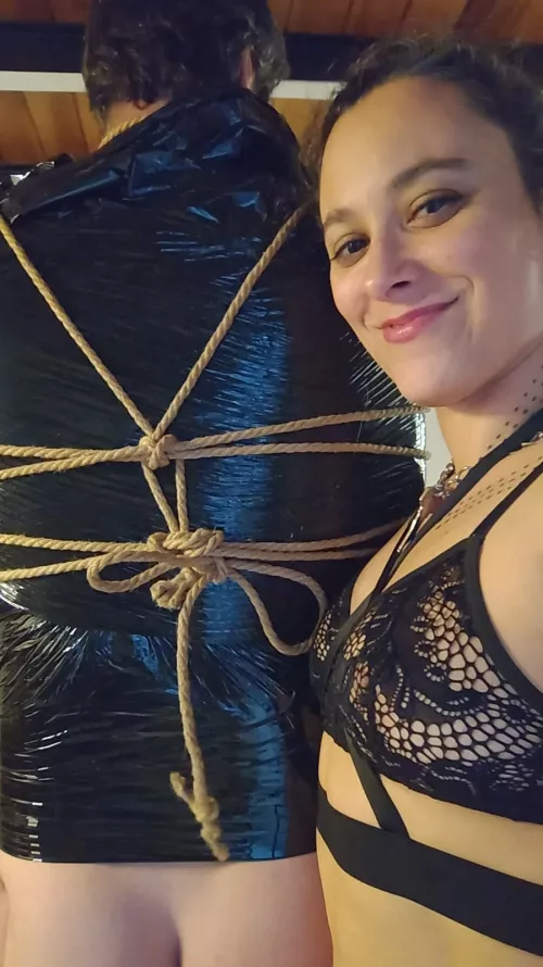 Mommifying my partner, he deserves it.