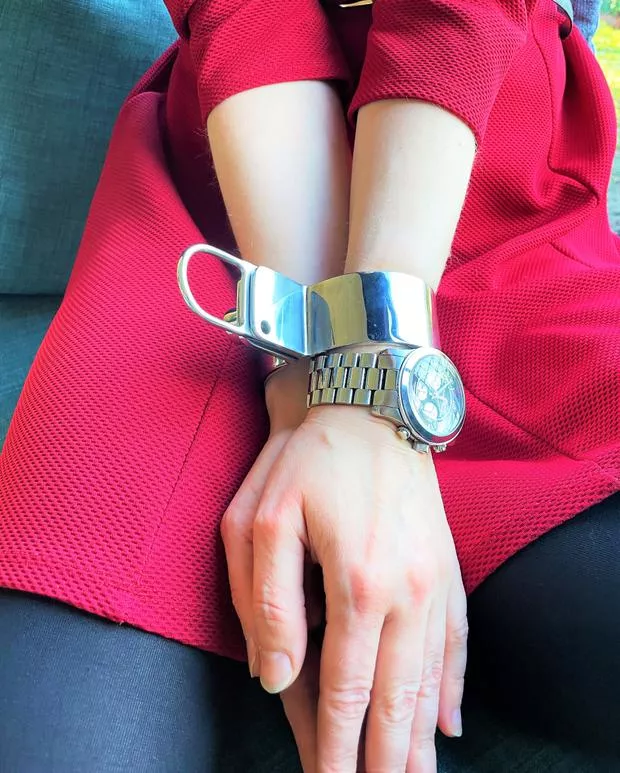 Most restrictive metal restraints I own ...