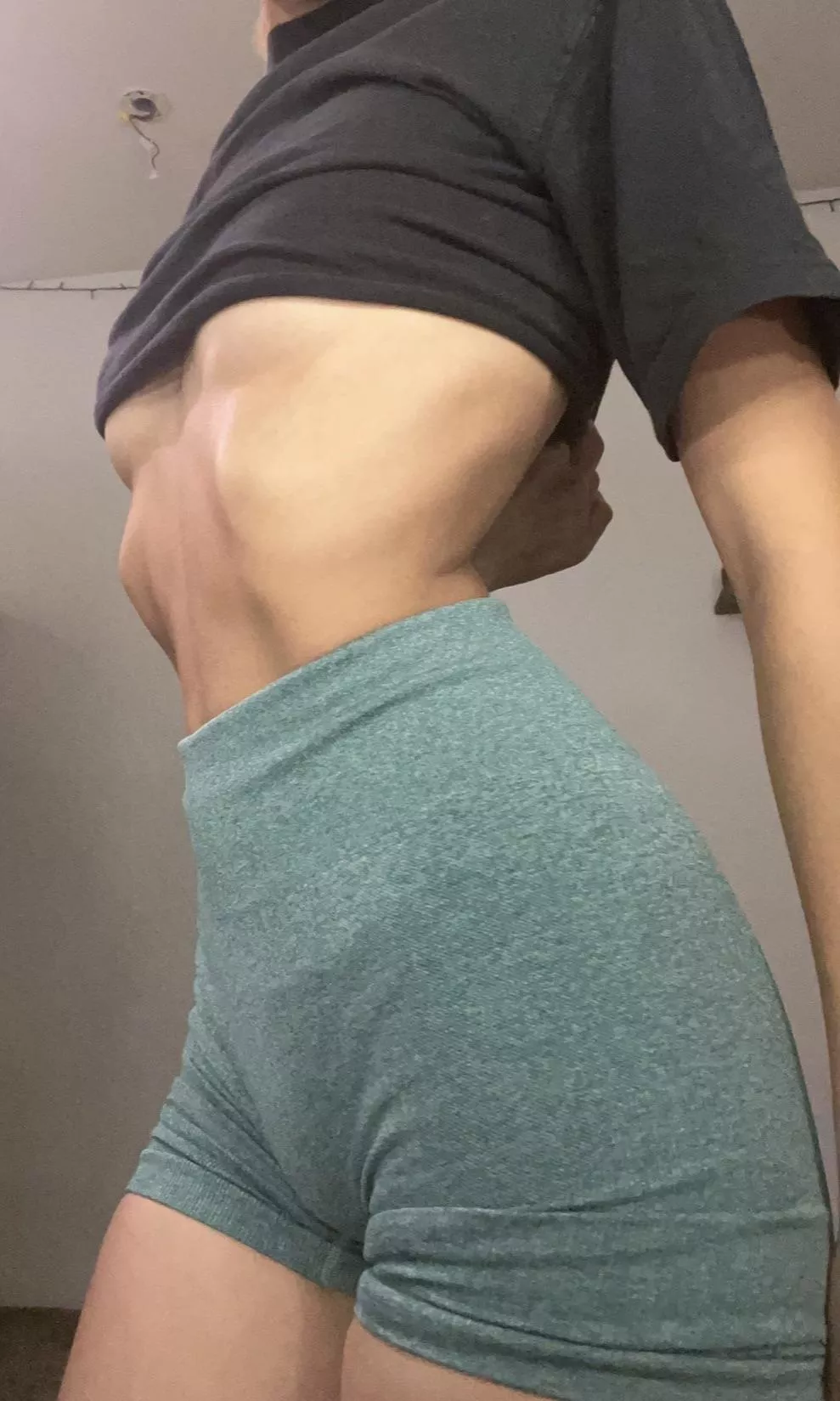 My ribcage is more prominent after I workout ;)