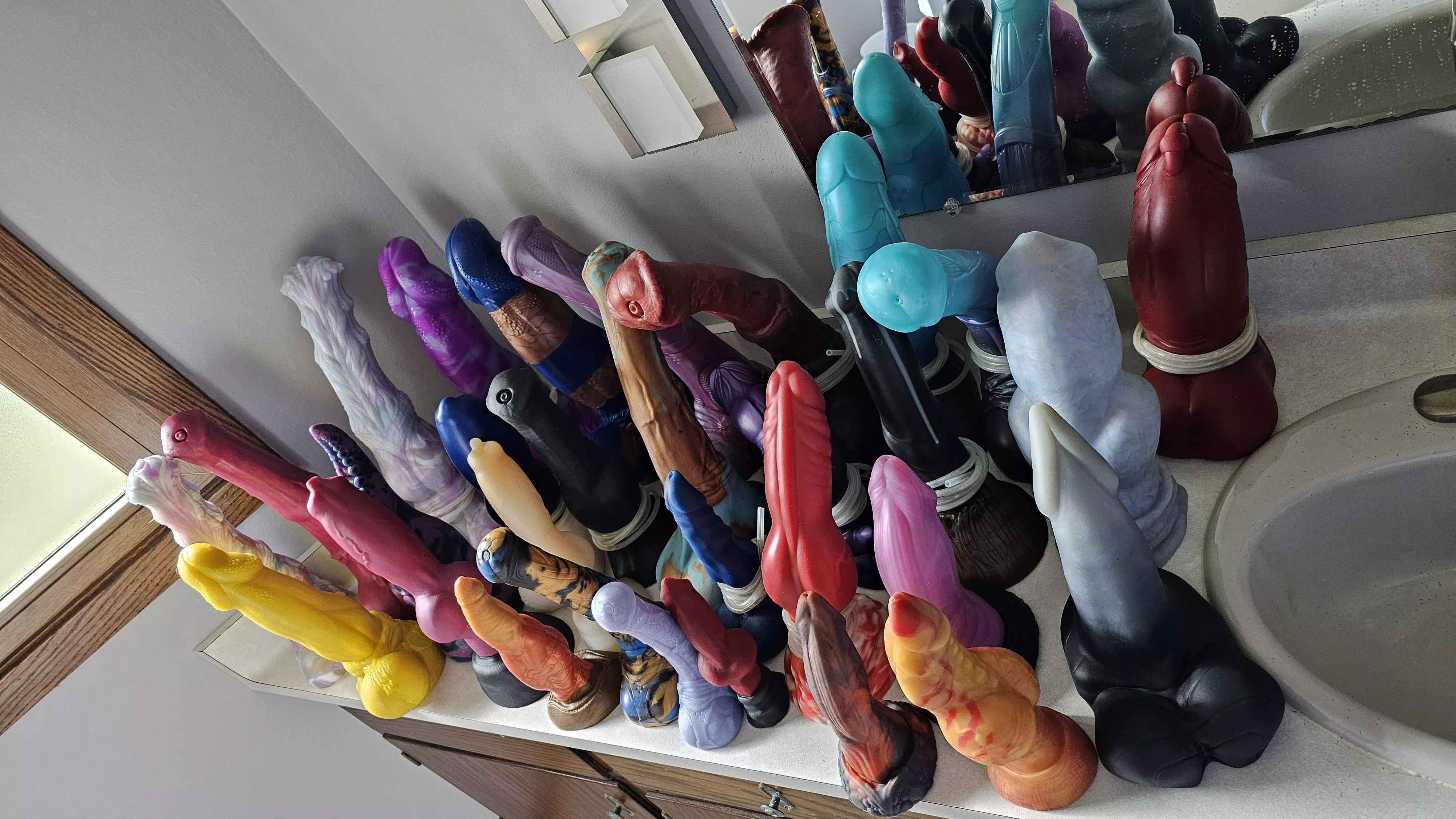 Rearranging the house so updated collection photo of just my BDs