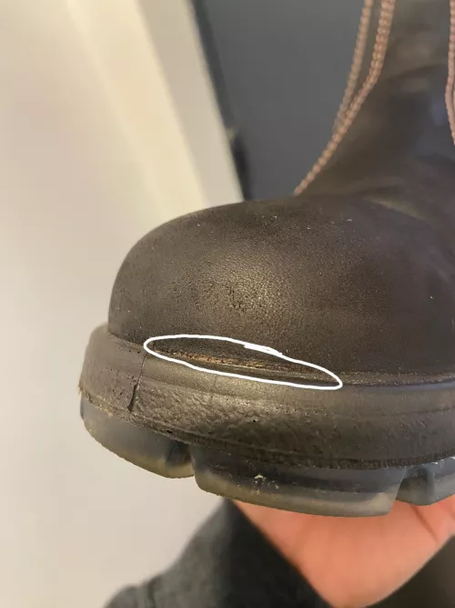 Redback boots wear and tear